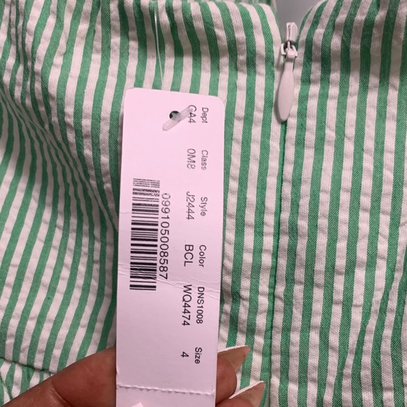 J. Crew Strapless Dress in Mint Green - Picture 4 of 6